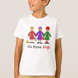 T-shirt La Nativité des enfants — Nous trois rois