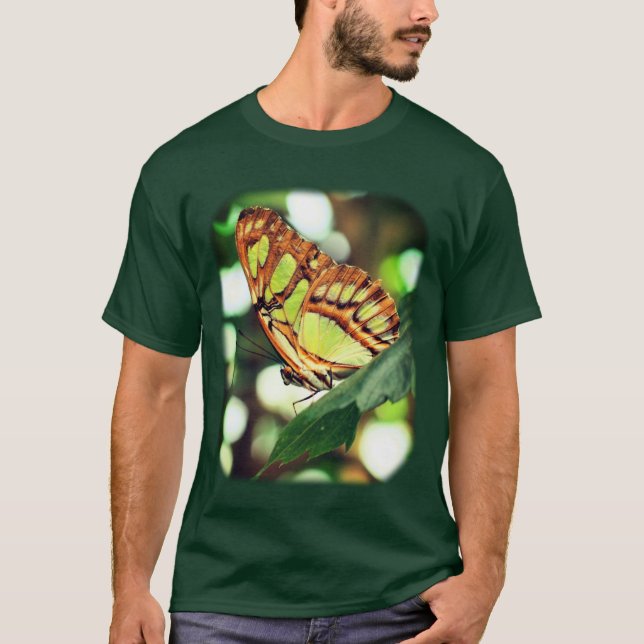 T-shirt La nature de l'observation des papillons (Devant)