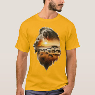T-shirt "La nature déchaînée : le royaume du tigre"