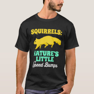 T-shirt La nature des écureuils La petite vitesse s'empar