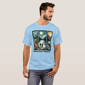 T-shirt La nature est ma thérapie