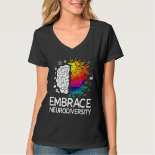 T-shirt La Neurodiversité Embrasser L'Autisme Adhd