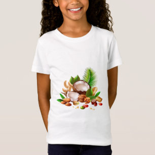 T-Shirt La noix de coco tropicale