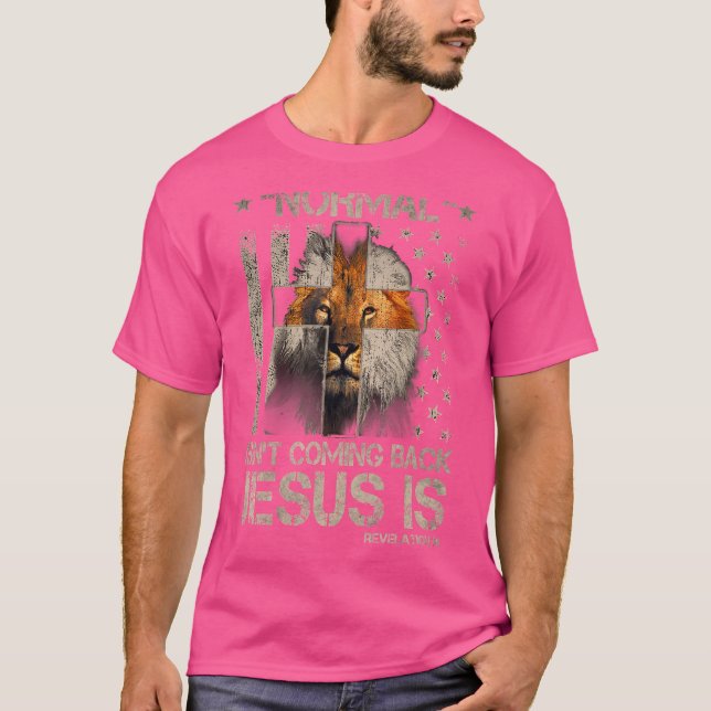 T-shirt La normale ne revient pas Jésus est transchrétien (Devant)