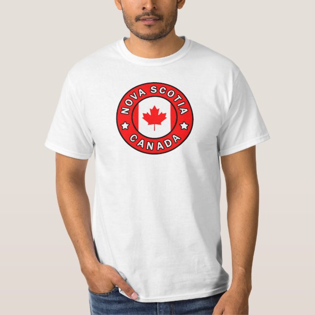 T-shirt La Nouvelle-Écosse Canada (Devant)