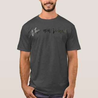 T-shirt La nouvelle encre de l'école sans cercle