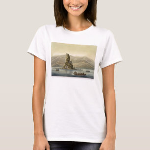 T-shirt La nouvelle Norfolk près de Vancouver (gravure de