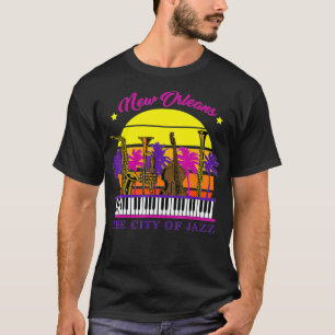 T-shirt La Nouvelle-Orléans La Ville Du Jazz Festival De 