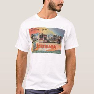 T-shirt La Nouvelle-Orléans, Louisiane - grandes scènes 