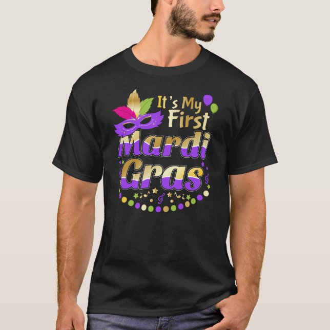 T-shirt La Nouvelle-Orléans son mon premier défilé de (Devant)