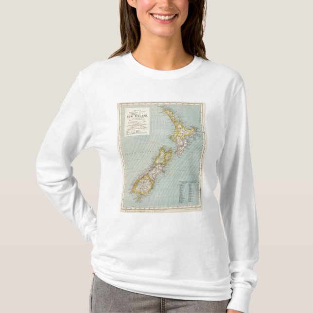 T-shirt La Nouvelle Zélande 4 (Devant)