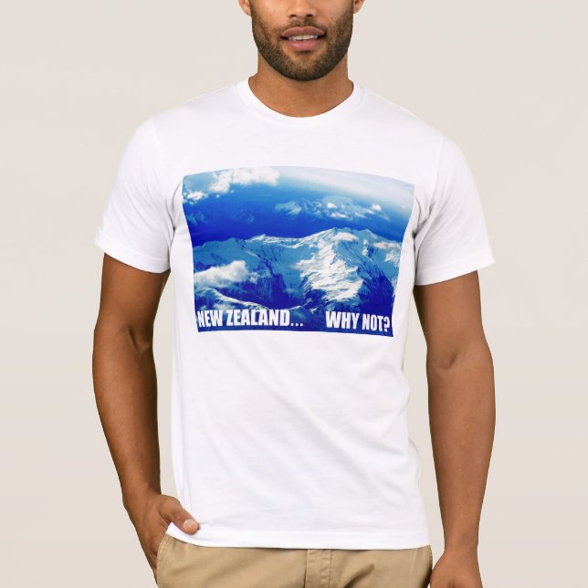 T-shirt La Nouvelle Zélande… Pourquoi pas ? (Devant)