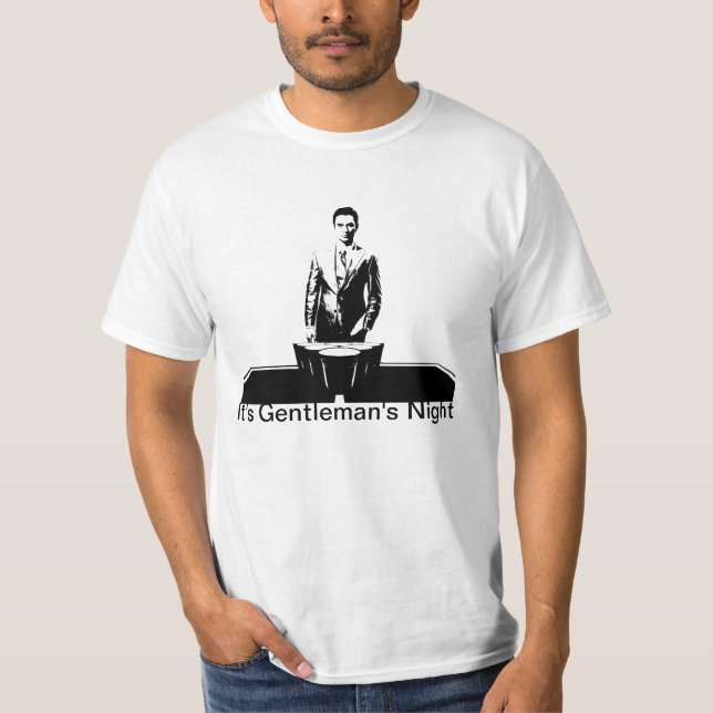 T-shirt La nuit du monsieur (Devant)