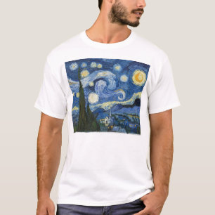 T-shirt La nuit étoilée de Vincent van Gogh