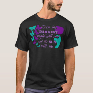 T-shirt La Nuit Se Terminera Et Le Soleil Augmentera Le Su