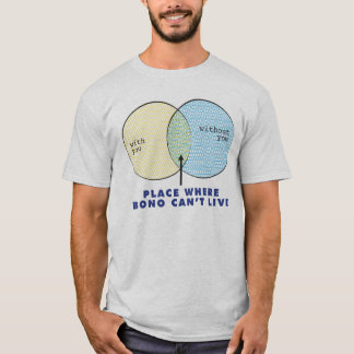 T-shirt Là où Bono ne peut pas habiter