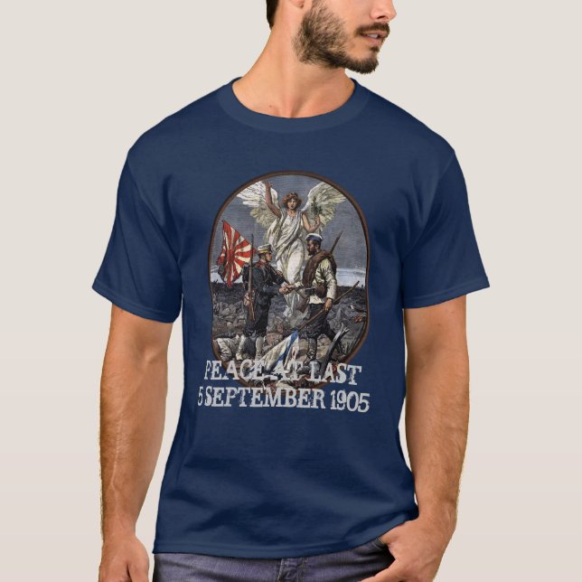 T-shirt La paix bénit les conciliateurs (Devant)