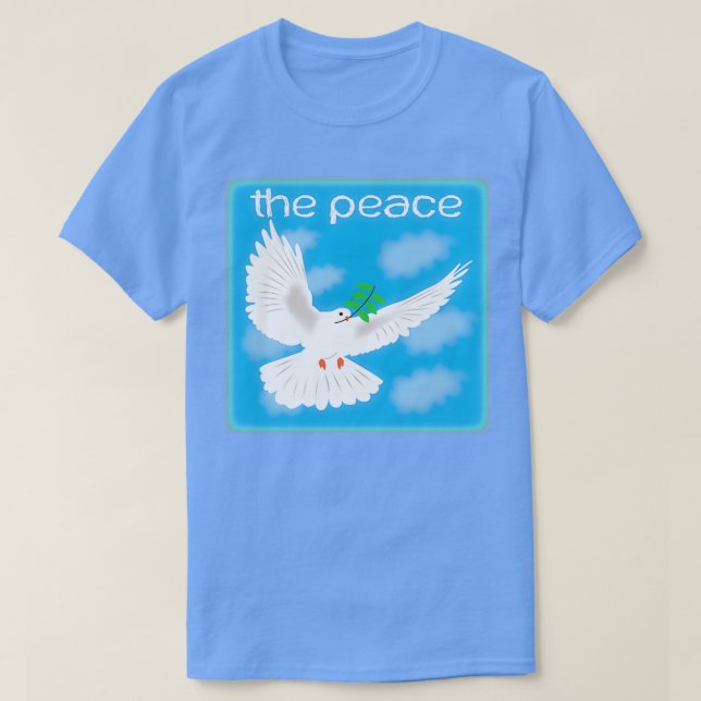 T-shirt la paix des pigeons (Design devant)