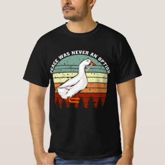 T-shirt La paix n'a jamais été une option