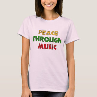T-shirt La paix par la musique