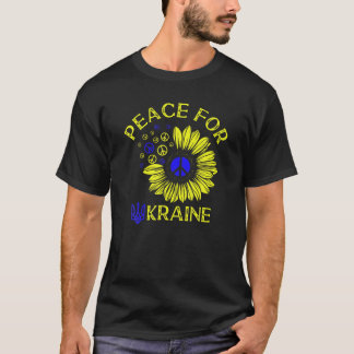 T-shirt La Paix Pour L'Ukraine Je Suis Avec L'Ukraine Je S
