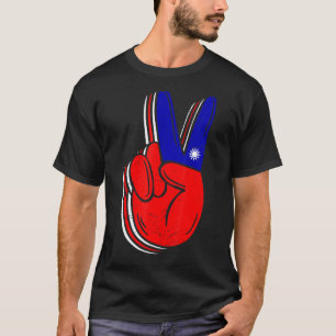 T-shirt La Paix Pour Taiwan Vintage Taiwan Victoire Taïwan