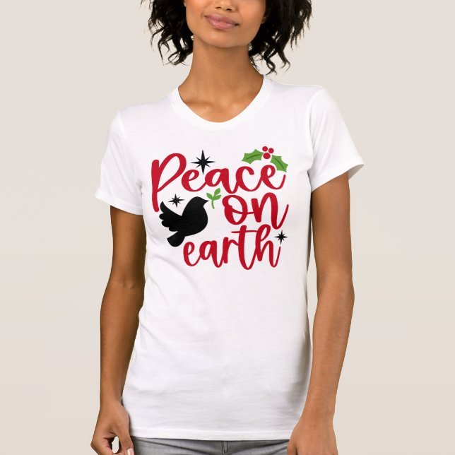 T-shirt La paix sur Terre (Devant)