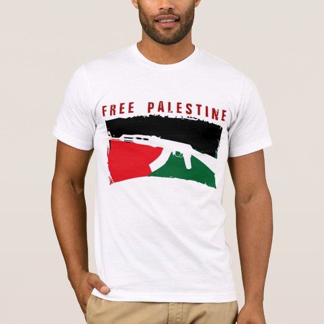 T-shirt La Palestine libre (Devant)