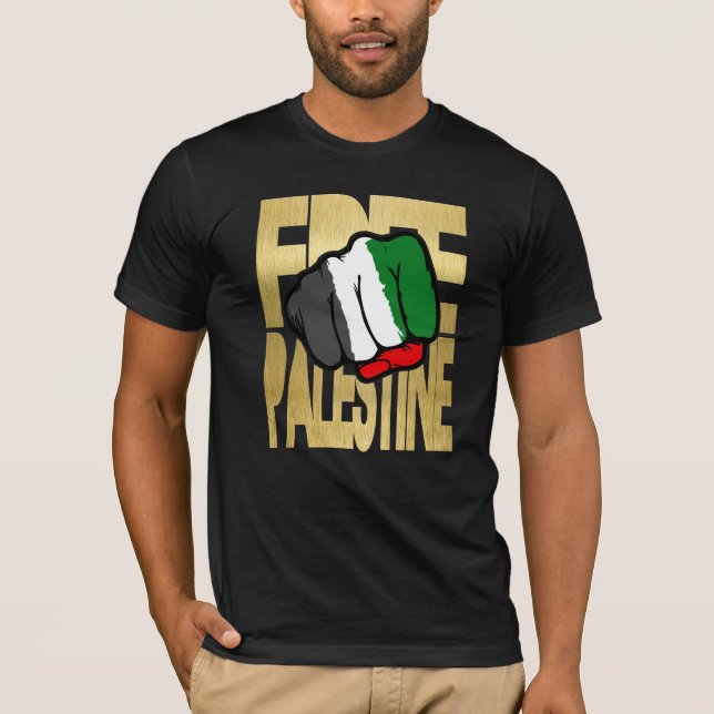 T-shirt La Palestine libre (Devant)
