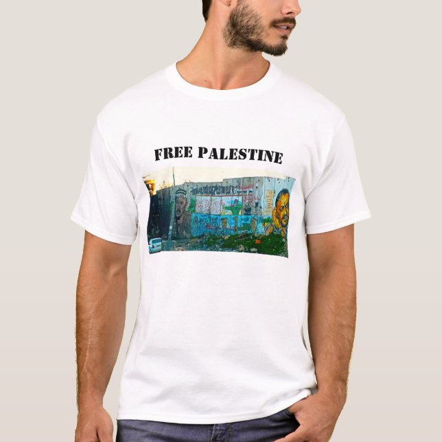 T-shirt la Palestine libre (Devant)