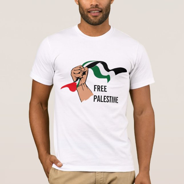 T-shirt La Palestine libre (Devant)