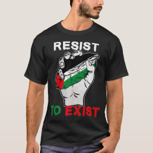 T-shirt La Palestine Résiste À Éviter La Prime