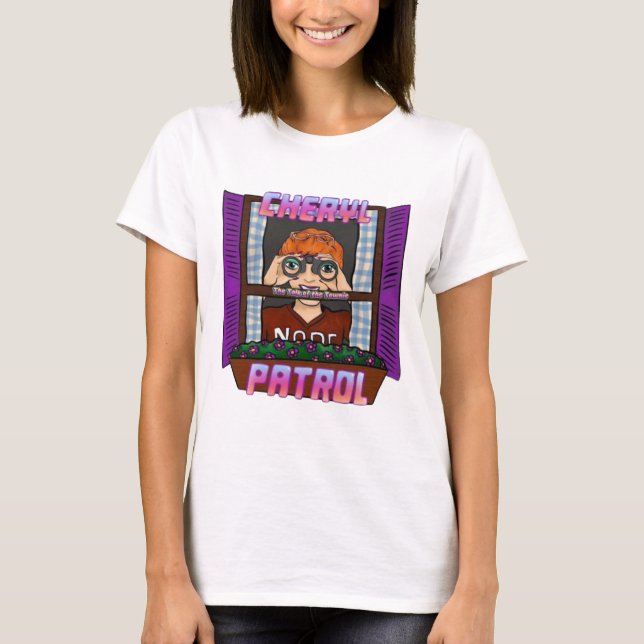T-shirt La Parole de la ville : Cheryl Patrol tee (Devant)