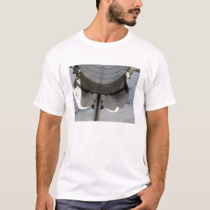 T-shirt La partie arrière de l'effort de navette spatiale