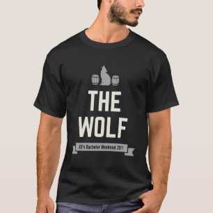 T-shirt La partie assortie d'équipage du célibataire du