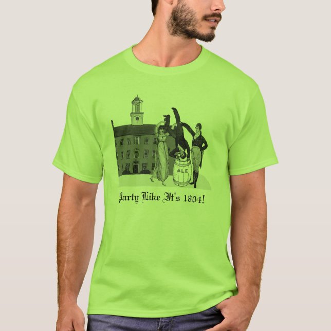 T-shirt La partie comme elle est 1804 ! (Devant)
