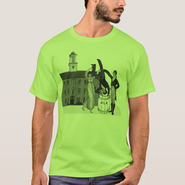 T-shirt La partie comme elle est 1804 ! (avant/arrière) (Devant)