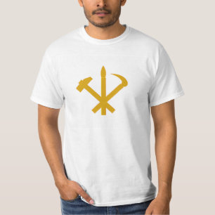 T-shirt La partie de travailleurs coréenne - communiste d