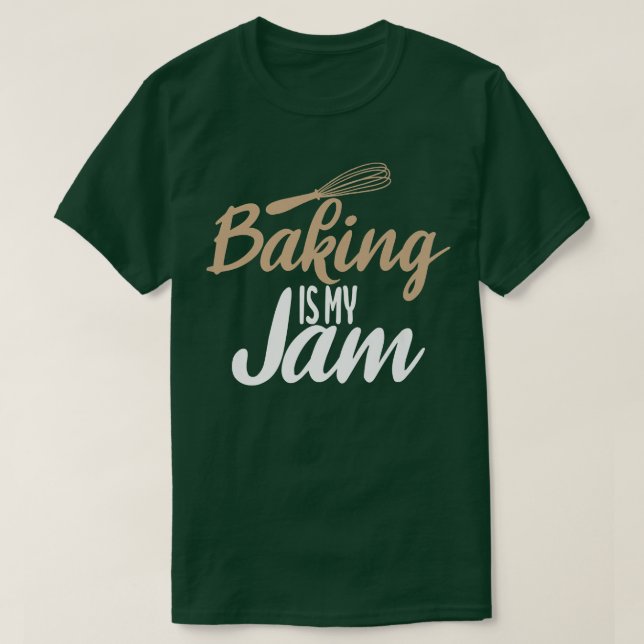 T-shirt La pâtisserie est ma passion Cuisine Pâtisserie Bo (Design devant)