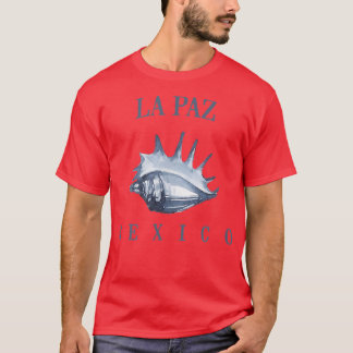 T-shirt LA PAZ Meico Watercolor Sea Shell Beach Vacances