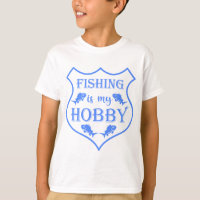 La pêche est ma citation de bouclier hobby sur la