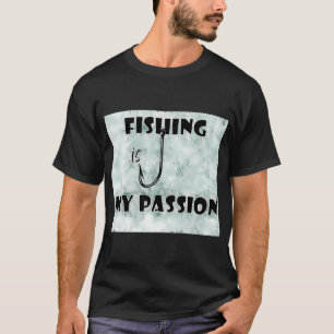 T-shirt la pêche est ma passion