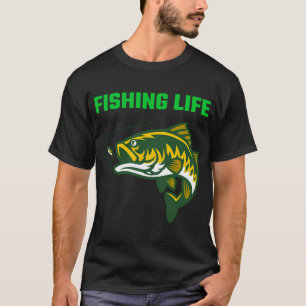 T-shirt La pêche est mon cardio