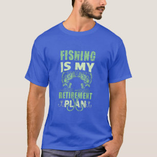 T-shirt La pêche est mon régime de retraite 265