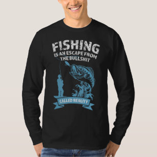 T-shirt La Pêche Est Une Évasion De Fisher