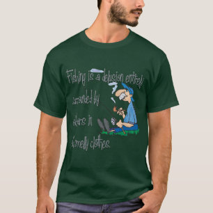 T-shirt La pêche est une illusion