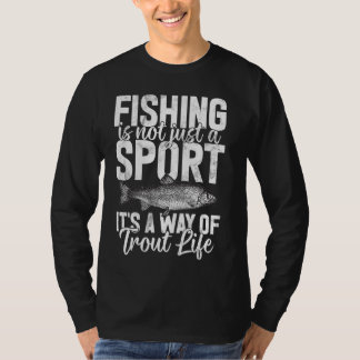 T-shirt La pêche n'est pas seulement un sport Itu2019s un 