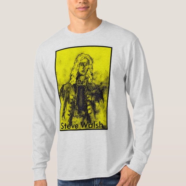 T-shirt La peinture de Steve Walsh vivante au whiskey un (Devant)