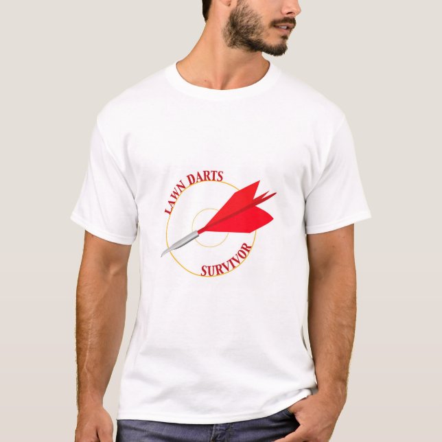 T-shirt La pelouse darde le survivant (Devant)
