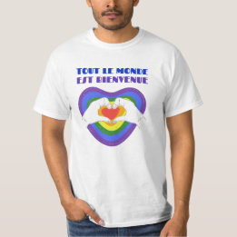 T-shirt La pensée du coeur 